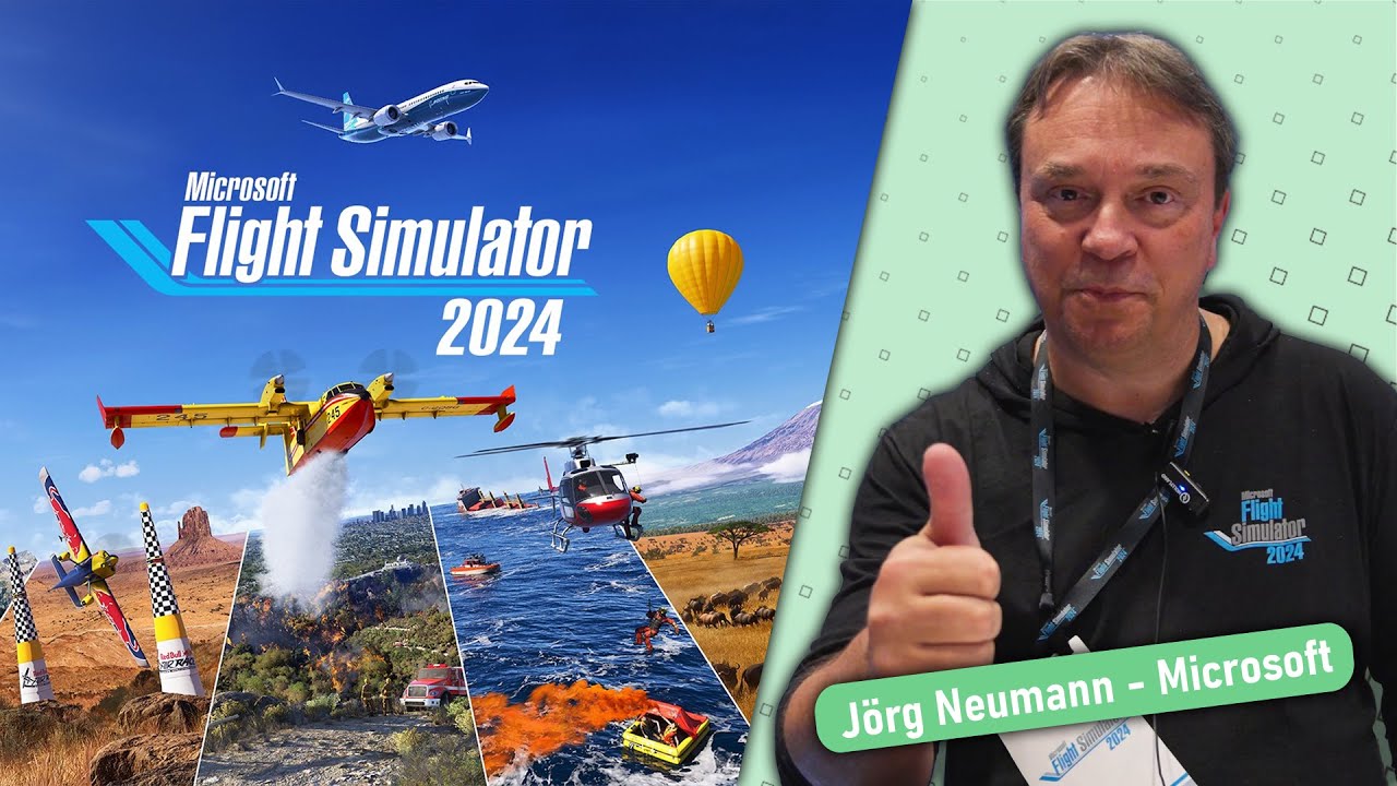 Microsoft Flight Simulator 2024: Interview mit Jörg Neumann (Microsoft)