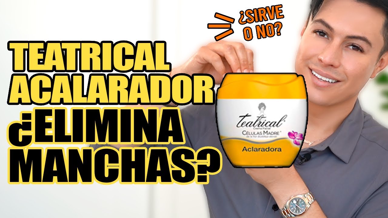 Crema Teatrical Aclaradora podrá eliminar manchas profundas? | Cuesta Menos de $10 | Yasmany