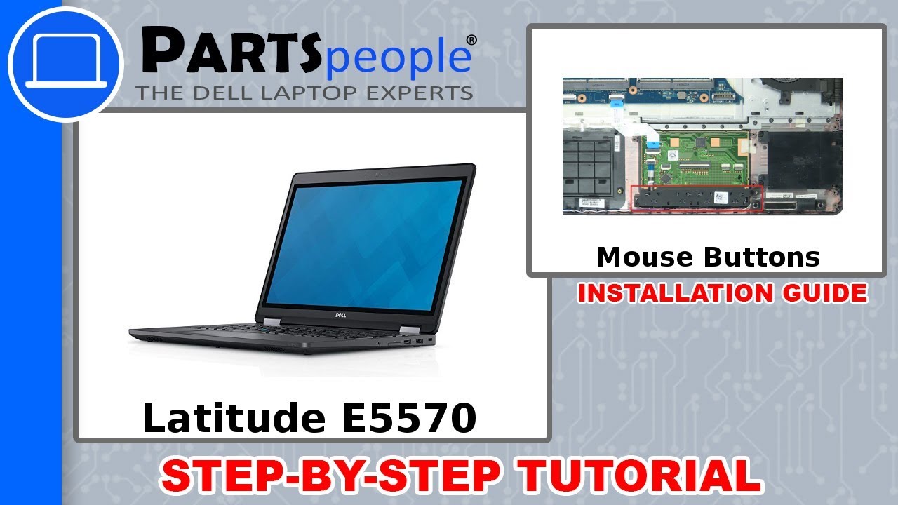 Dell Latitude E5570 (P48F001) Mouse Buttons How-To Video Tutorial