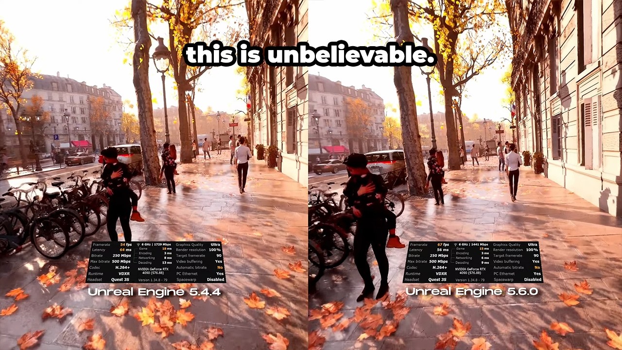 UEVR | Unreal Engine 5.4 VS 5.6 in VR is WILD