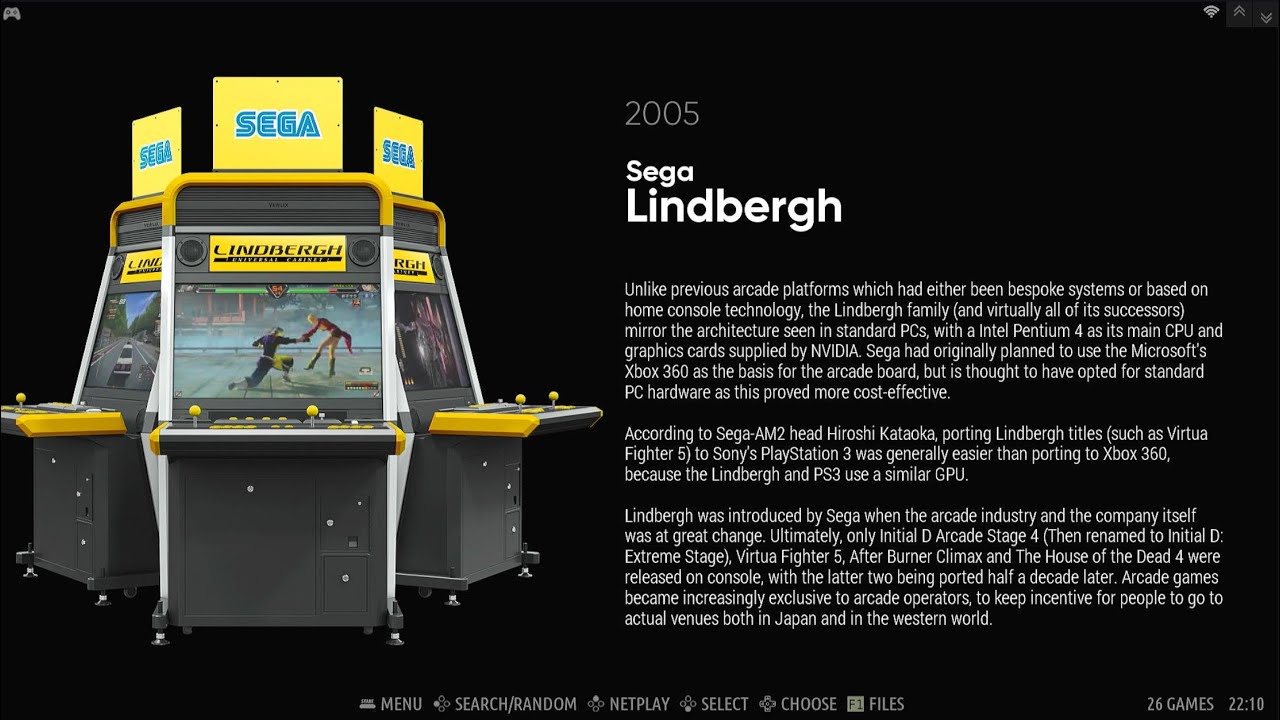 Batocera v42 - Sega Lindbergh (RGS)