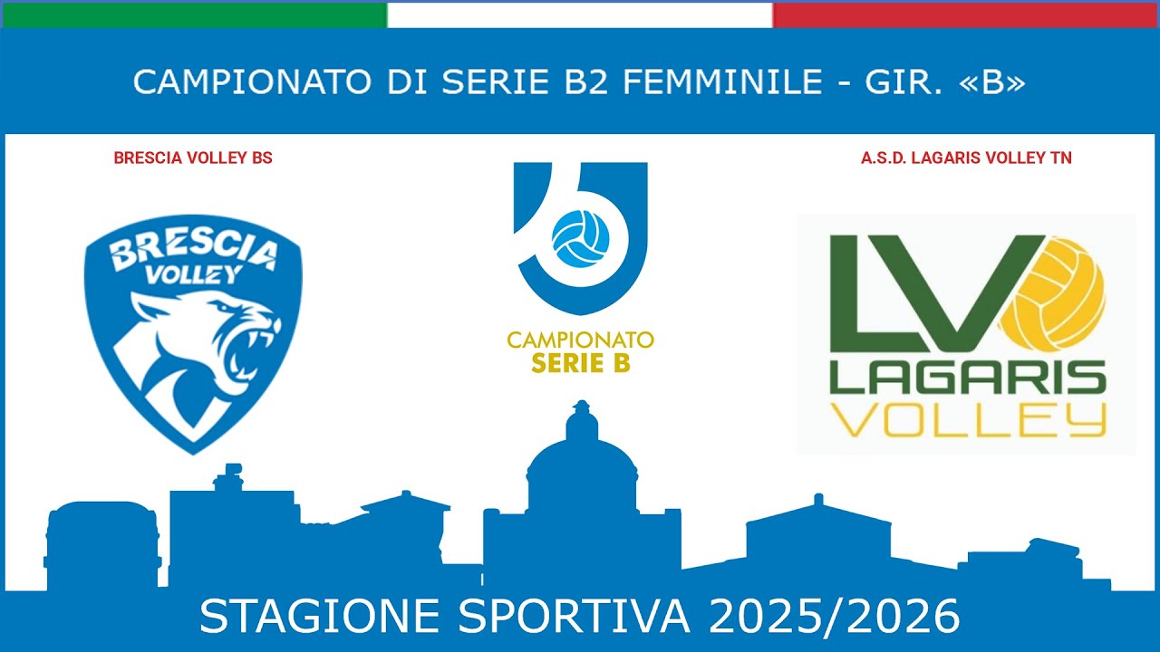 BRESCIA VOLLEY BS vs A.S.D. LAGARIS VOLLEY TN