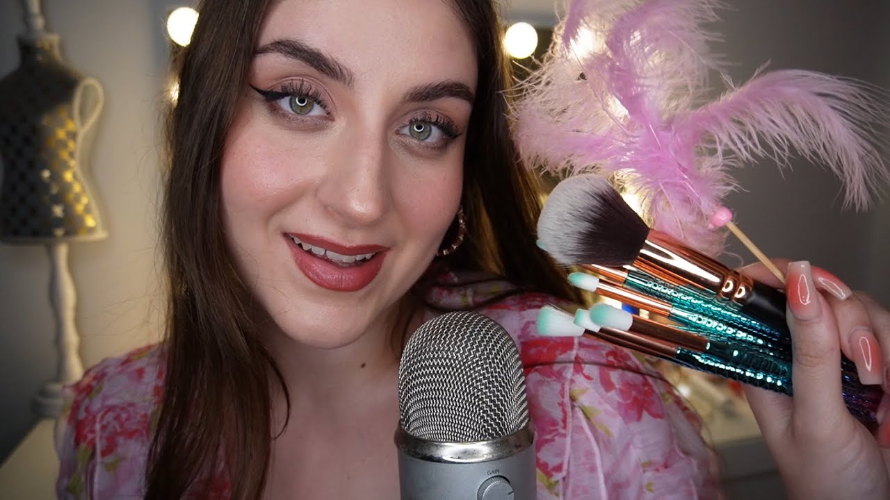 ASMR Brushing you to sleep | Schaffst du es nicht einzuschlafen? Levels of Brushing (deutsch)