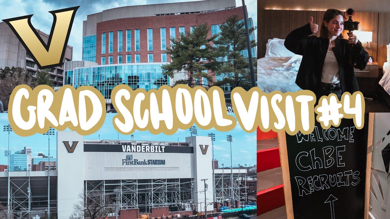 visiting vanderbilt as a prospective chemical engineering phd student || vlog