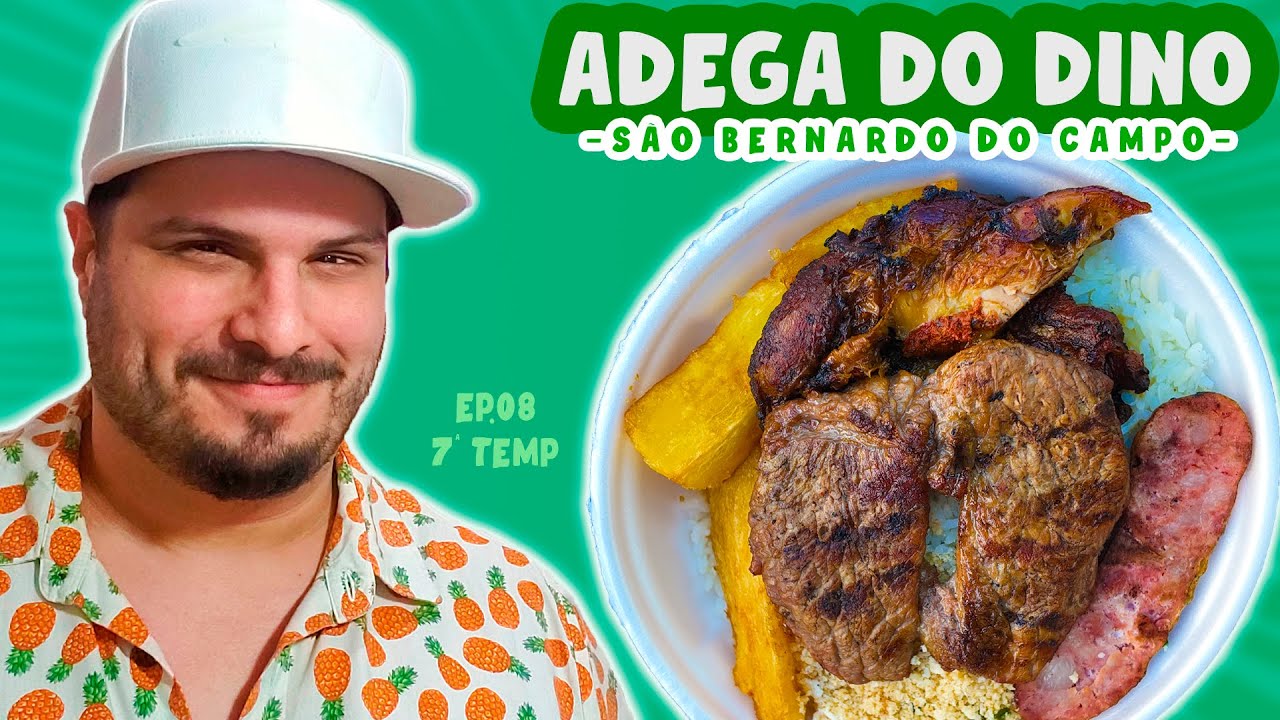 O MARMITEX COM MANDIOCONA E MEIA LINGUIÇONA DOS CARAS - ADEGA DO DINO - T07EP08