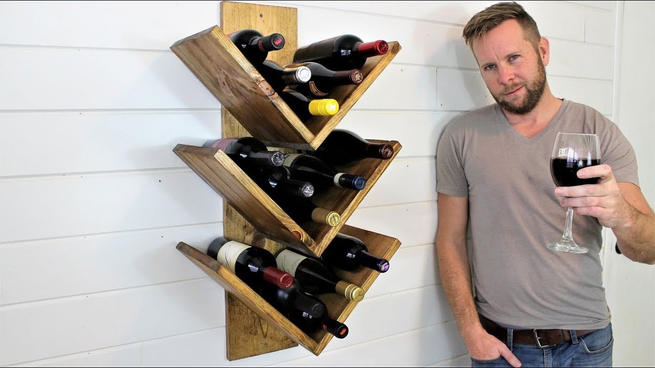 The $15 Wine Rack - Easy DIY Project