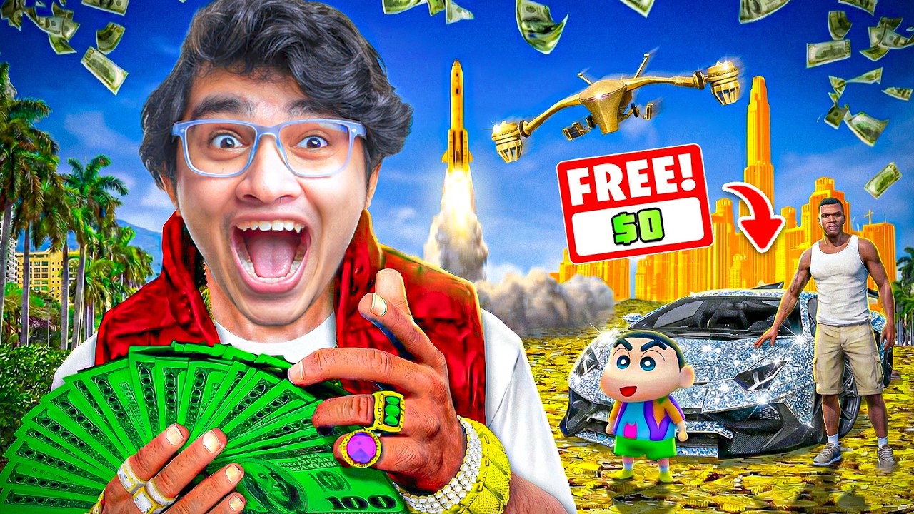 GTA V : Franklin হাত দিলেই… সবকিছু একদম ফ্রি! 🤯💸