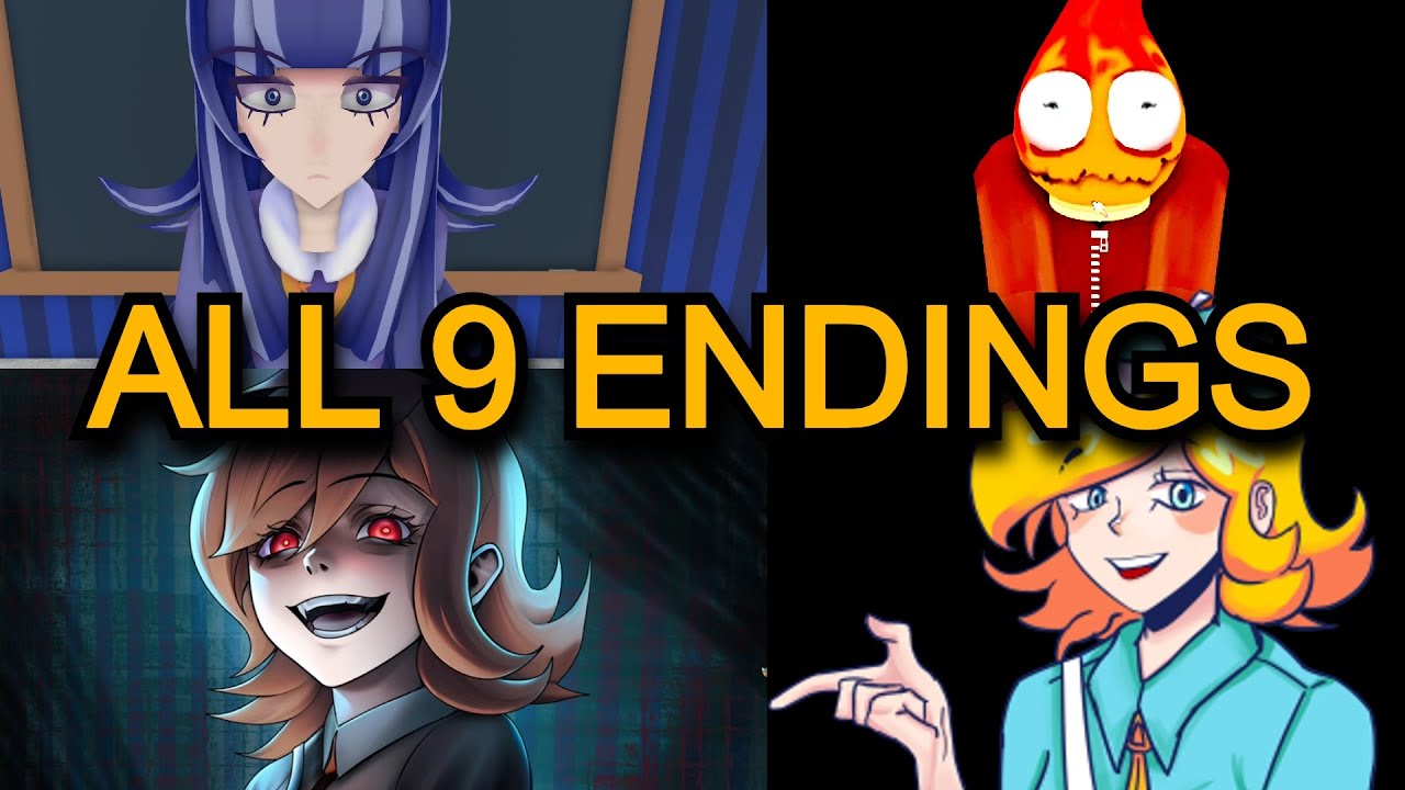 Lydia's Art Class ALL ENDINGS [Roblox]