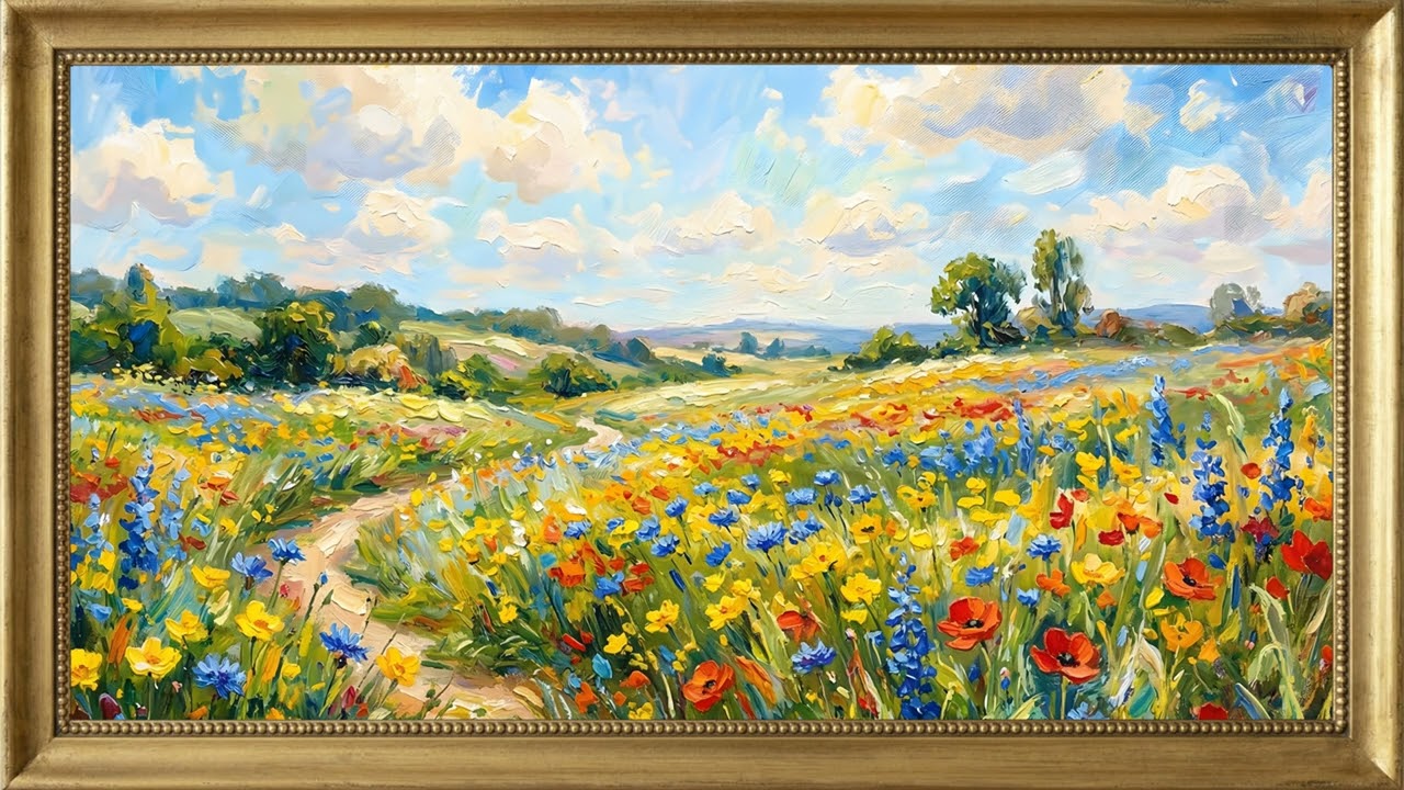 🌻 Sun Drenched Wildflower Meadow
