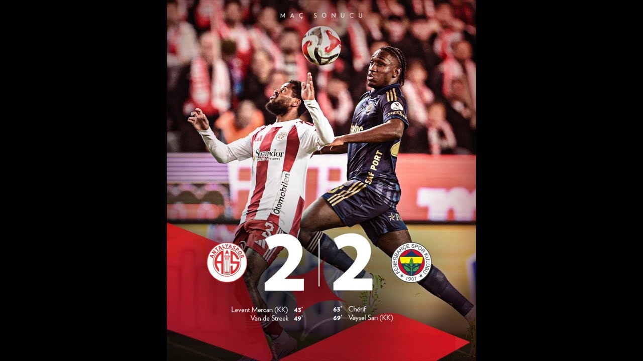 Fenerbahçe-Antalyaspor maç sonu