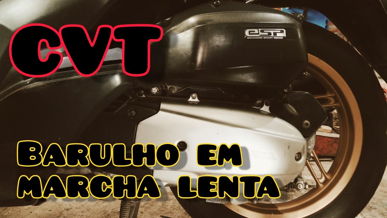 CVT PCX BARULHO EM MARCHA LENTA