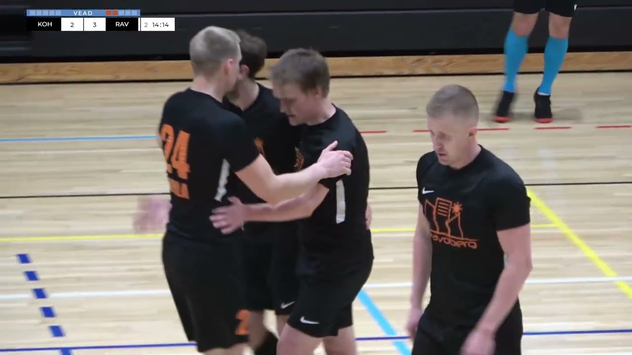 JK Kohila - Tartu Ravens Futsal 4:6 l Coolbet Saaliliiga 15. voor