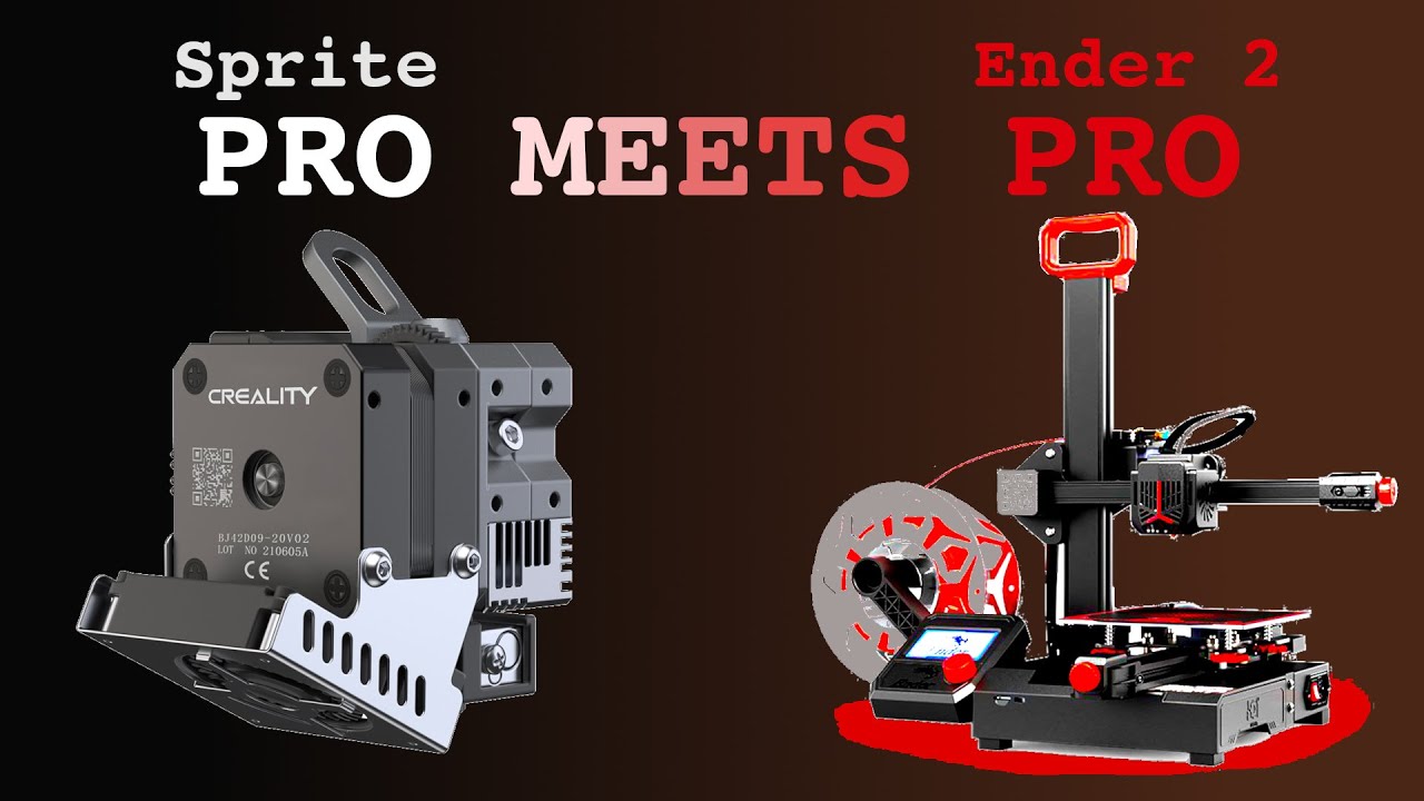 Обзор Ender 2 S1 — комплект обновления Sprite Pro
