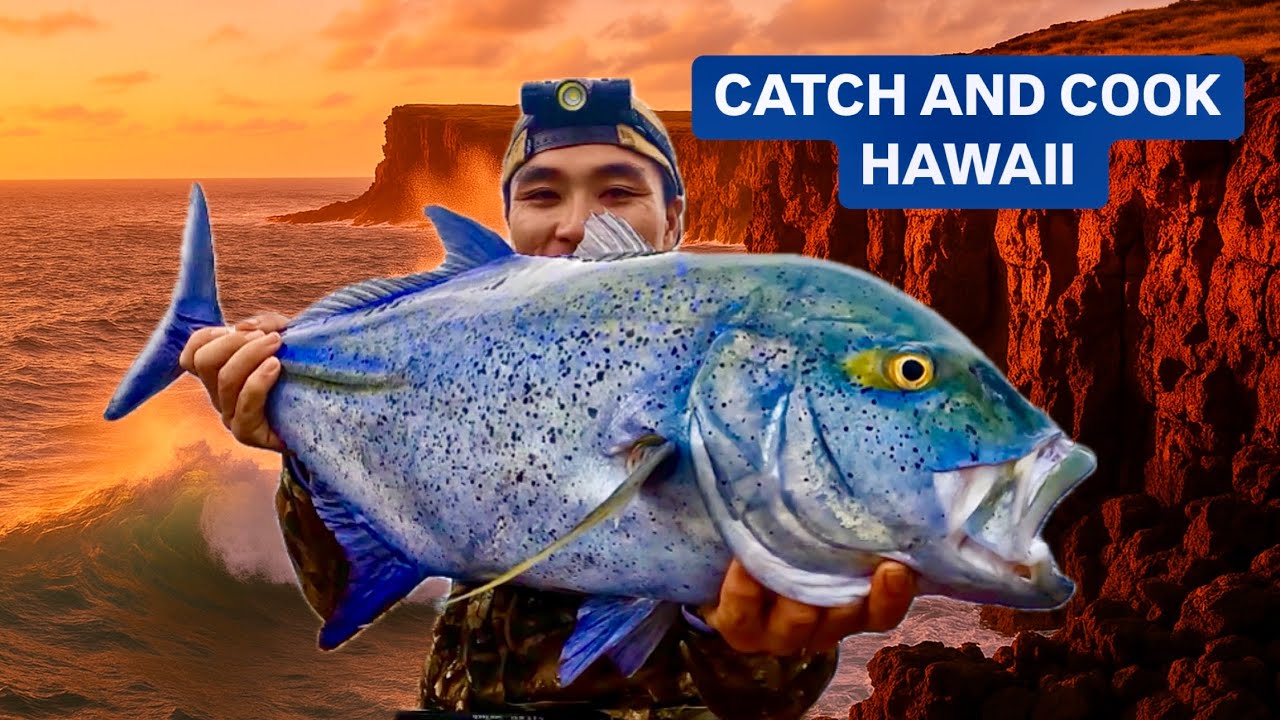 HAWAII SHOREFISHING at its finest! | CATCH COOK CREATE