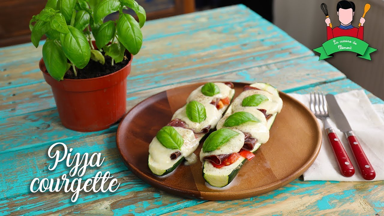Recette pizza courgette