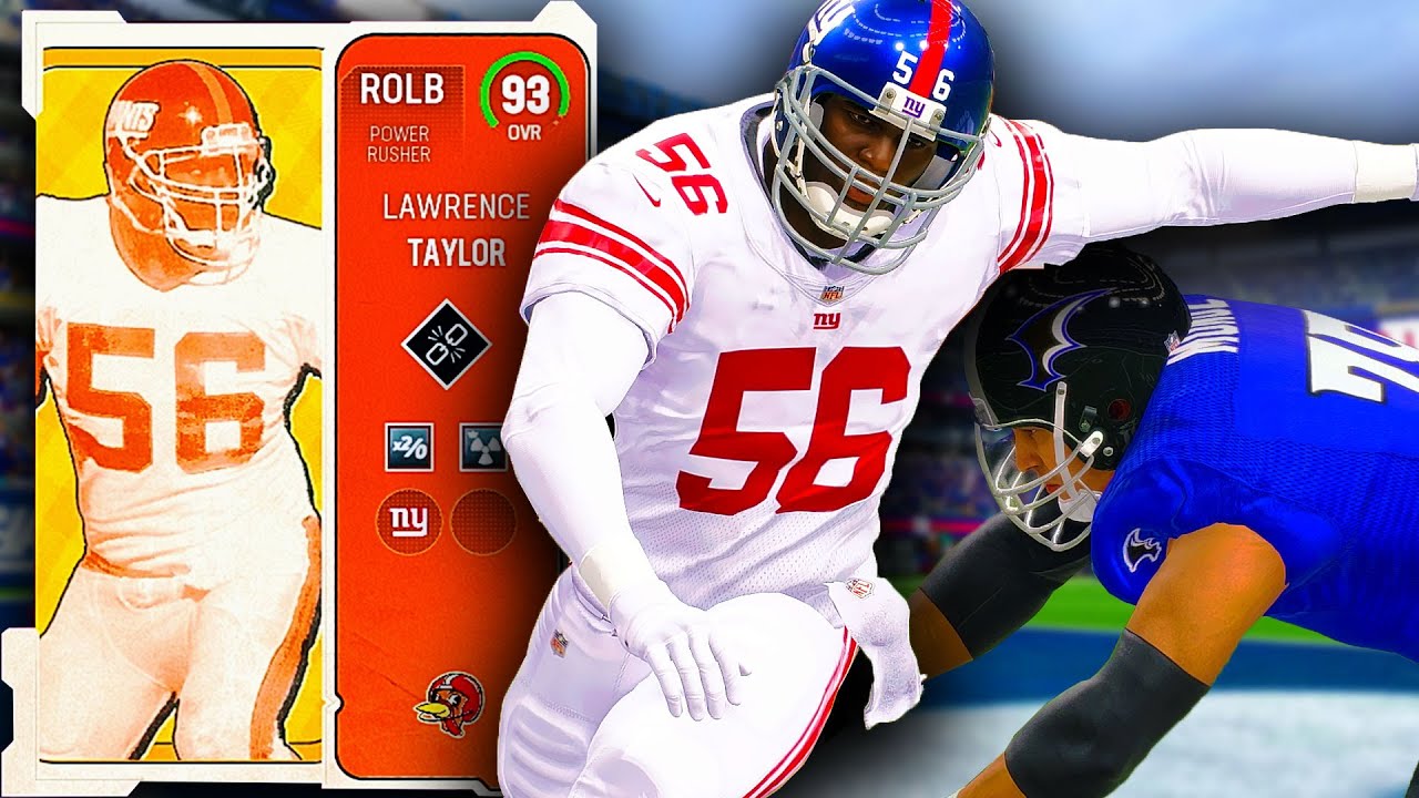 HARVEST LAWRENCE TAYLOR FEASTS ON QBS FOR THANKSGIVING DINNER! Madden 23 NMS