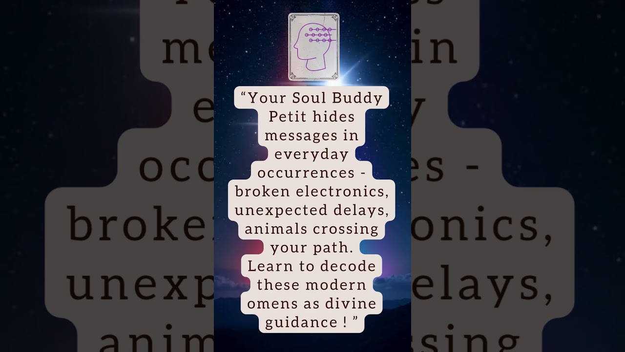 【Shorts】Soul Buddy's Whispers: Decoding Everyday Omens 👁️ Hidden Messages in Plain Sight ✨