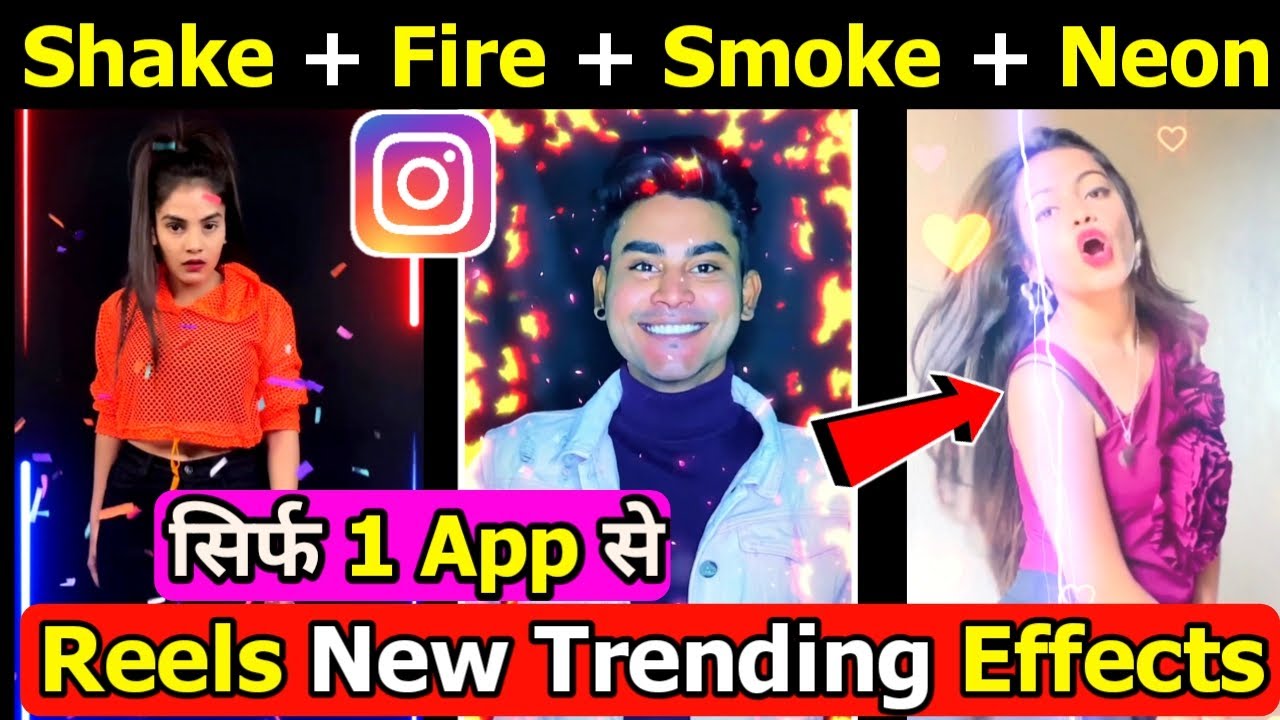 Reels new trending effects | Reels Shake Video effect | Reels Video par Effect kaise lagaye