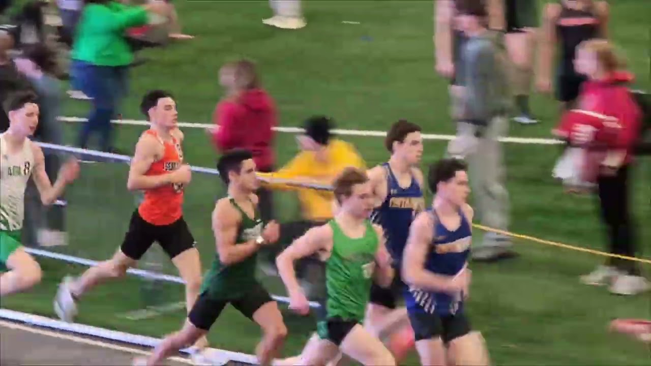 Aydens Junior Year Ashland University Indoor Track Meet 800 meter run