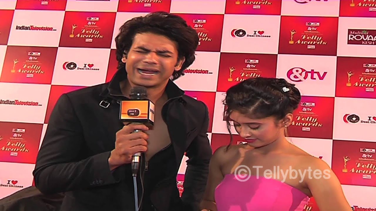 Shivangi and Vishal aka Lakhan and Poonam of Begusarai at 14th ITA Red Carpet