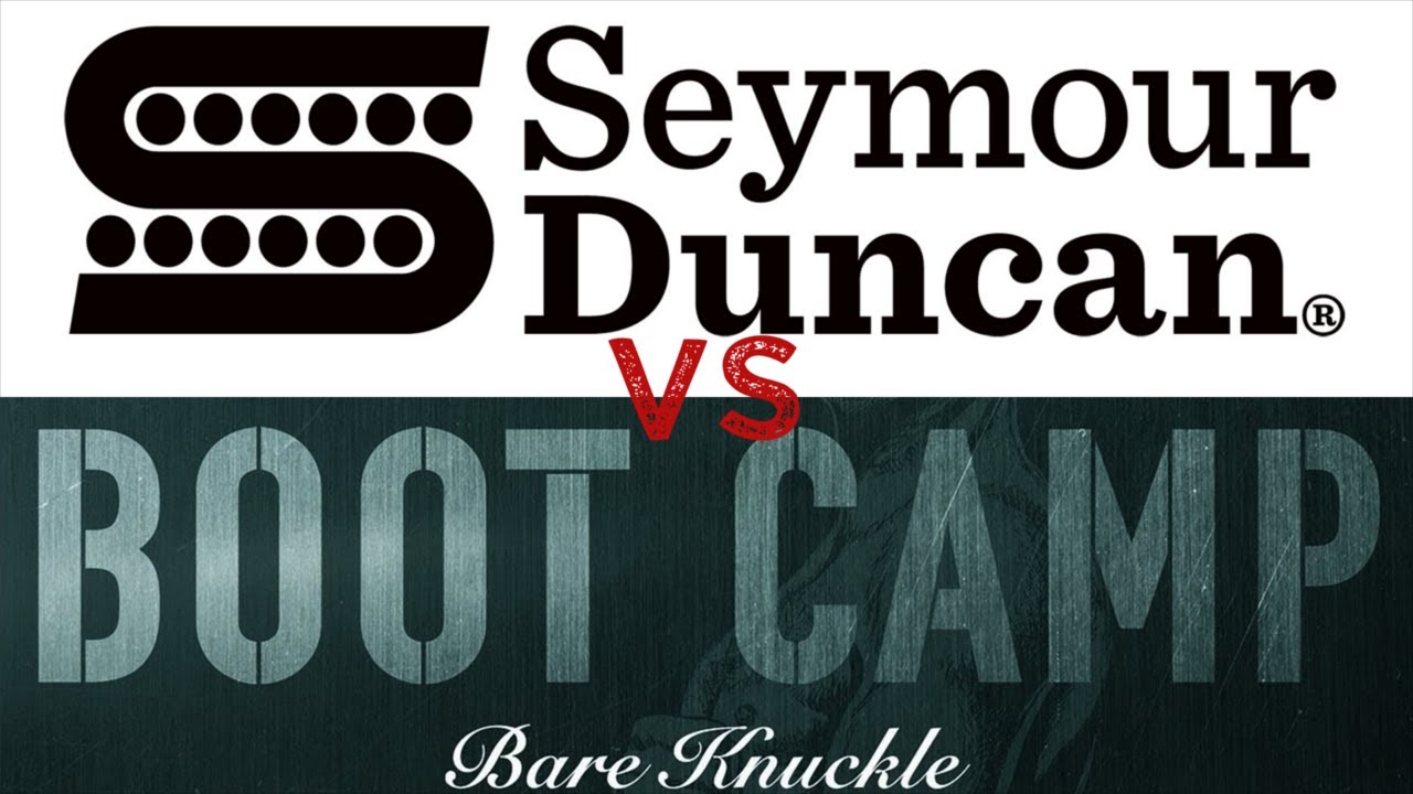 Seymour Duncan SH-4 JB VS Bare Knuckle Boot Camp Brute Force