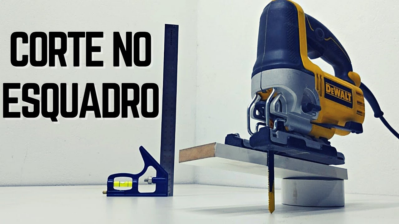 📐FA&Ccedil;A CORTES NO ESQUADRO PERFEITO COM A SERRA TICO TICO