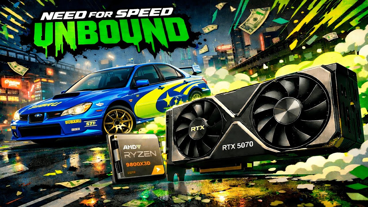 Need For Speed Unbound UNITE | RTX 5070 | Max Settings | DLSS 4.5
