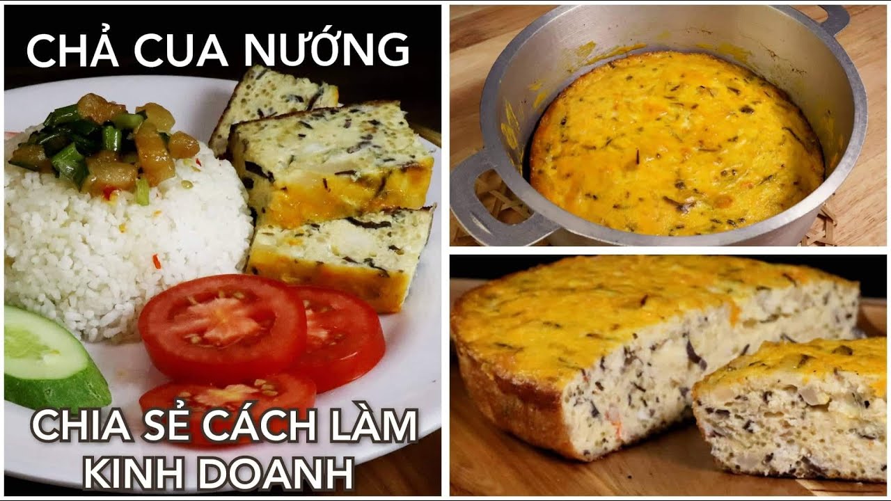 Chả Cua Nướng - Chia sẻ cách nướng bằng than để bán cơm tấm rất chi tiết.