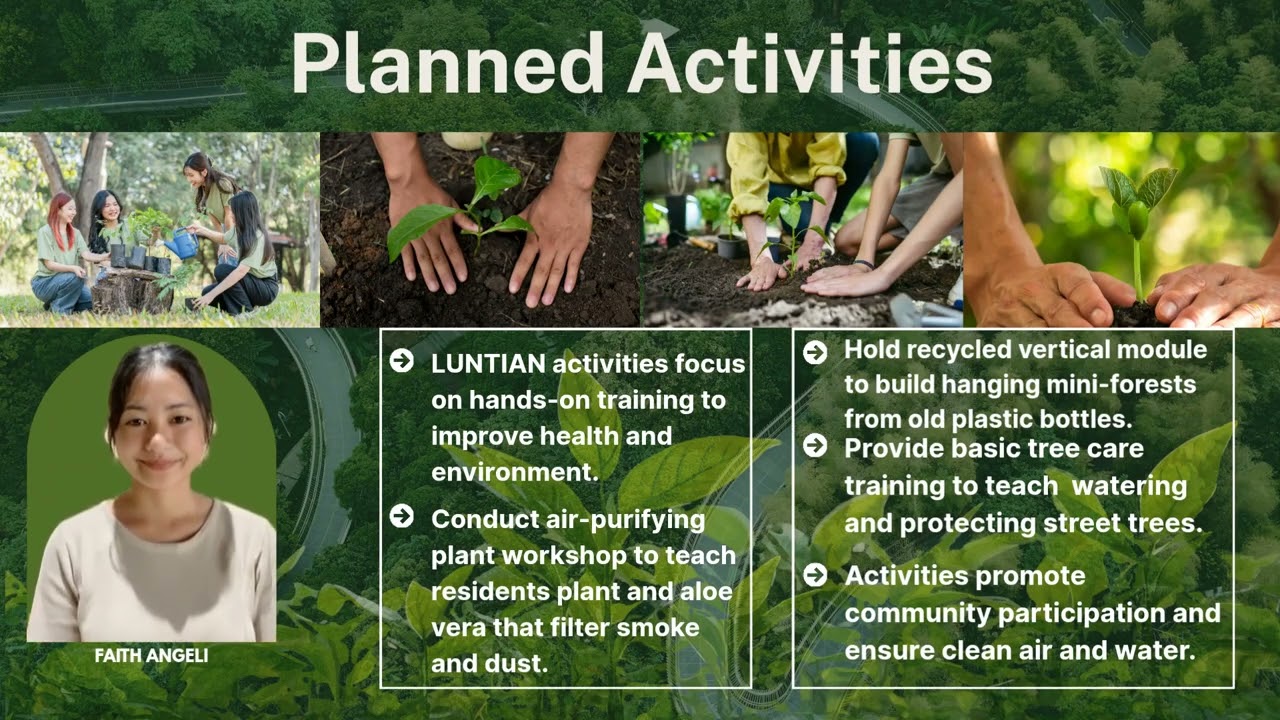 GROUP 4; LUNTIAN: Leading Urban Nature for Tree-planting, Illness prevention, and Advocacy by Nurses