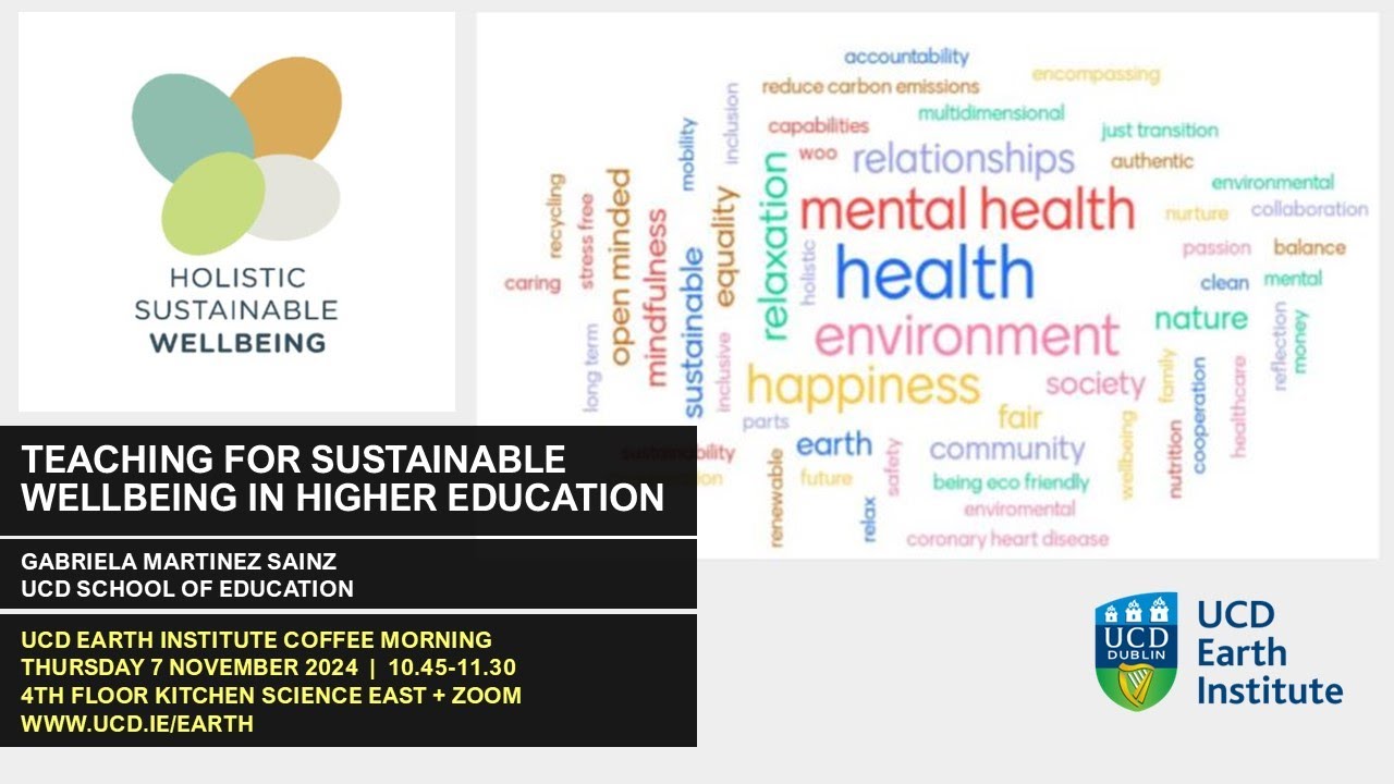 Teaching for sustainable wellbeing in higher education by Gabriela Martinez Sainz