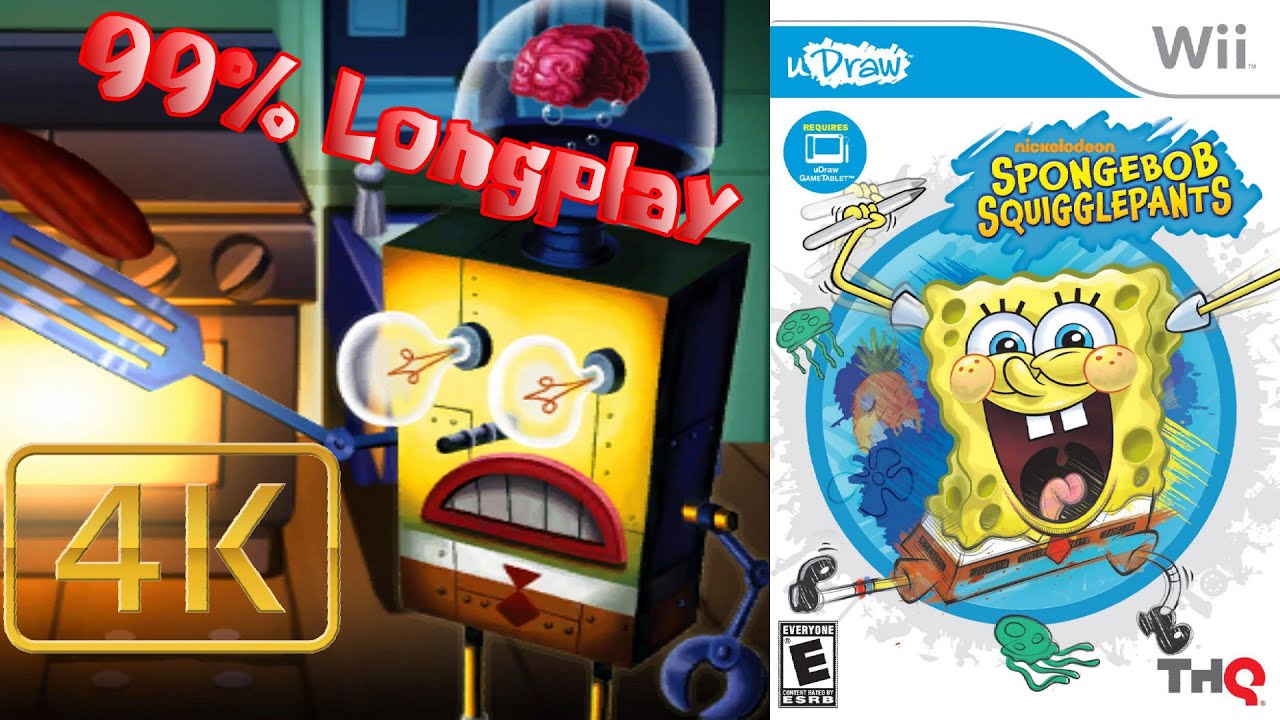 SpongeBob SquigglePants   Longplay 99% 4K