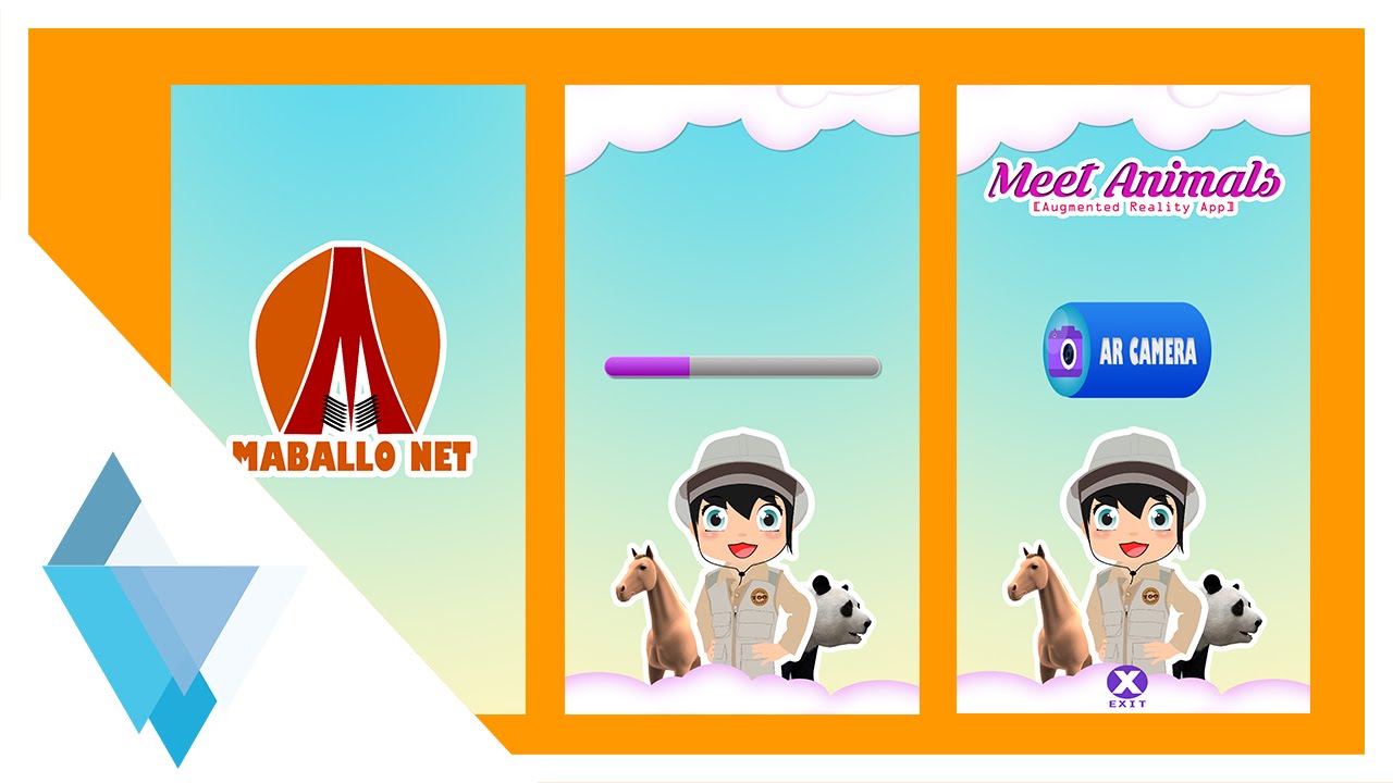 Komplit Tutorial Augmented Reality - Splash Screen, Loading Scene, Main Menu Scene