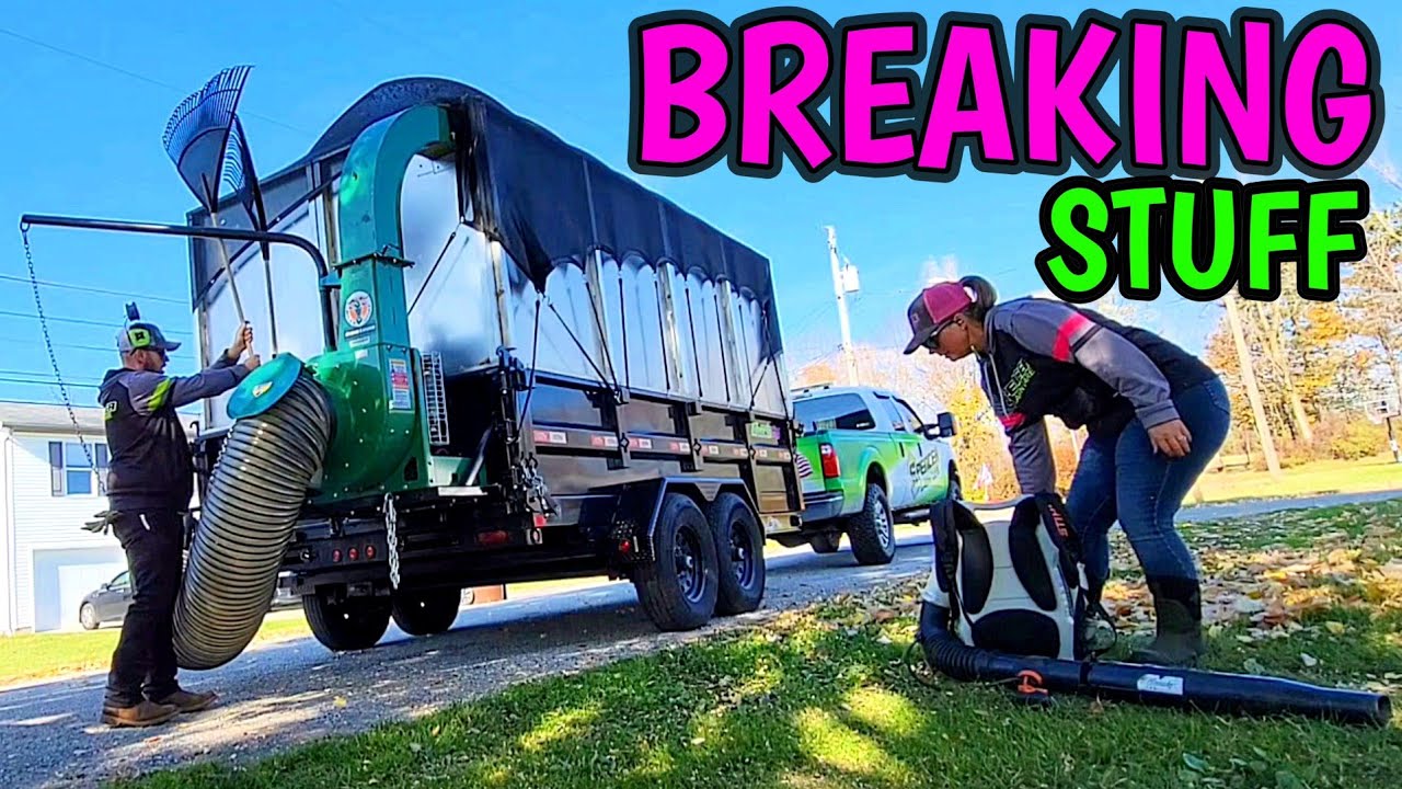 HOW TO DO FALL CLEAN UP START TO FINISH $425 in 2 HOURS