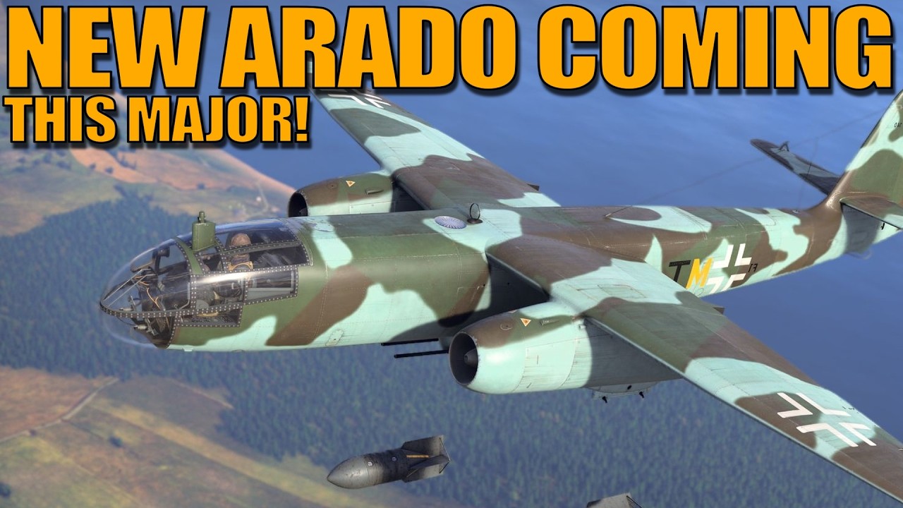 НОВЫЙ БОМБАРДИРОВЩИК ARADO С ПУШКАМИ В СЛЕДУЮЩЕМ КРУПНОМ ОБНОВЛЕНИИ! &mdash; War Thunder