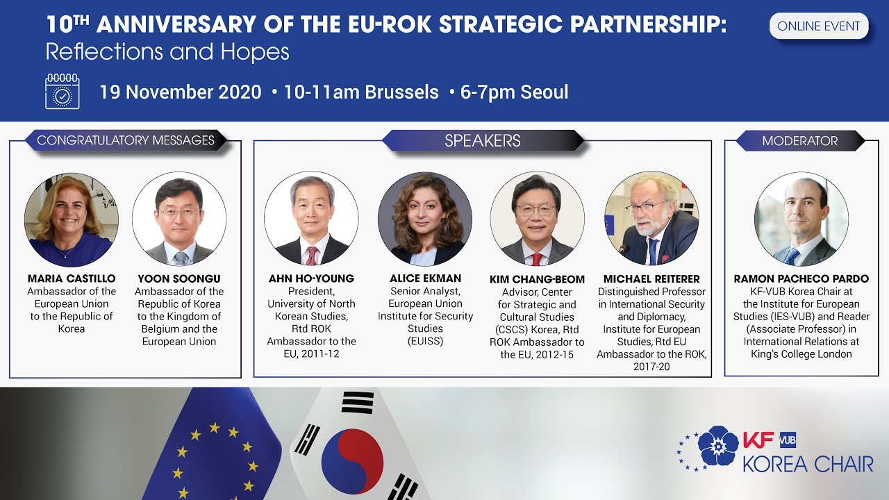 10th Anniversary of the EU-ROK Strategic Partnership: Reflections and Hopes