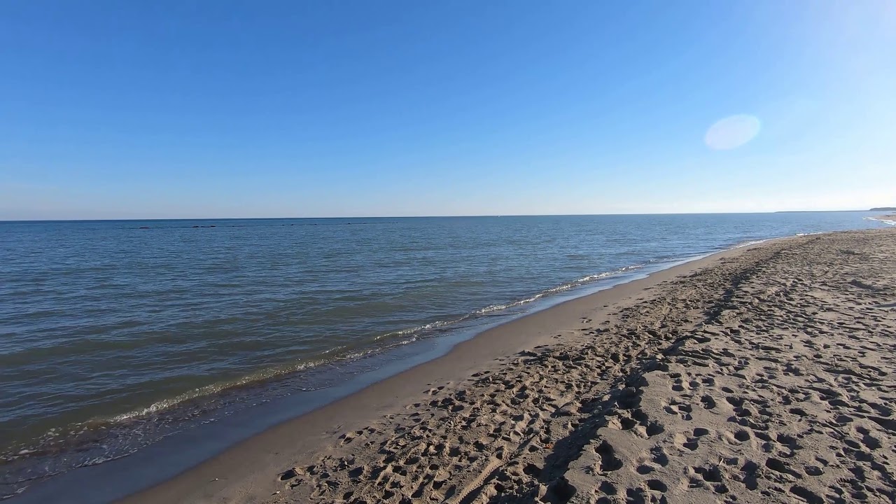 ASMR suoni rilassanti onde del mare, spiaggia di Metaponto (Matera) - Basilicata - Sud Italia