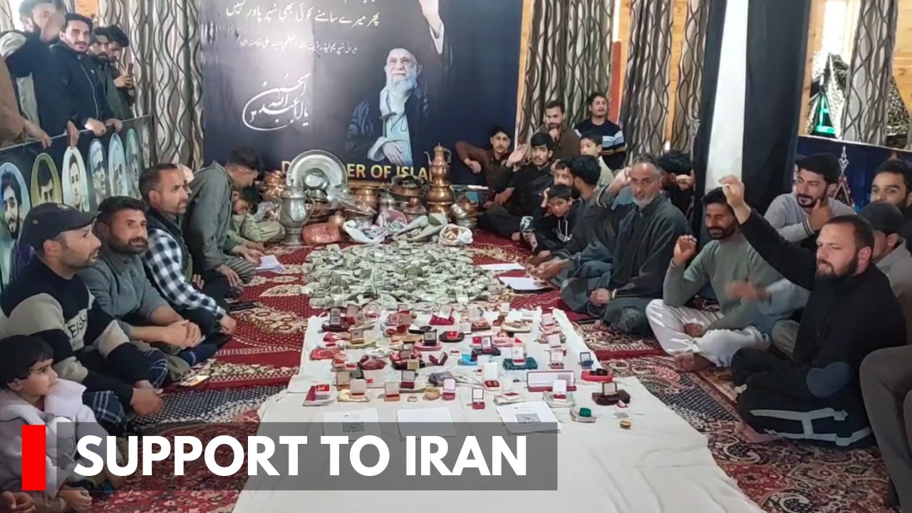 Pattan: People Give Donations To Support Iranian People