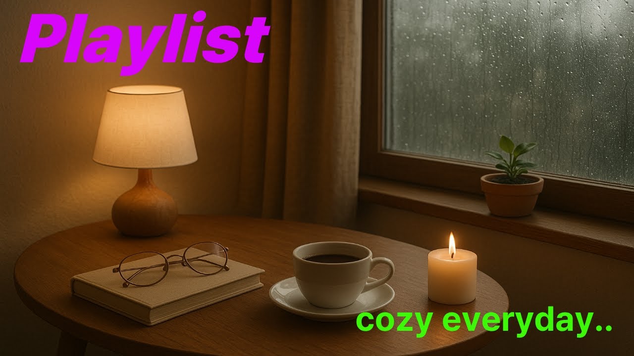 🌙[Playlist]Take a moment to catch your breath and rest.''잠깐 숨을 돌리고 쉬어 가세요.