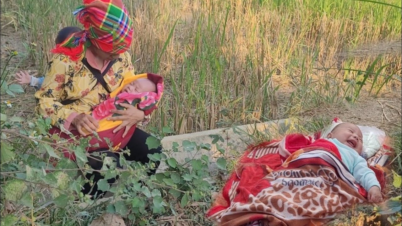 The mother and daughter rescued the baby abandoned on the street and found relatives