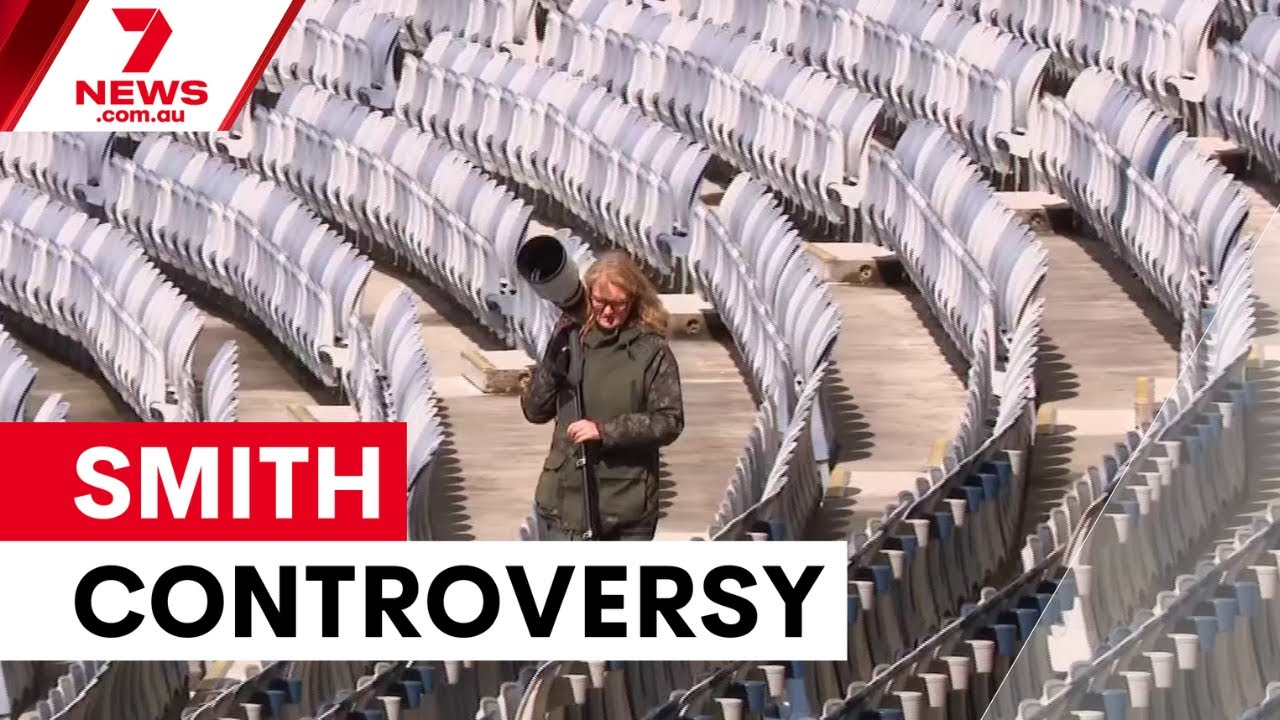 Bailey Smith confronts photographer at training | 7NEWS