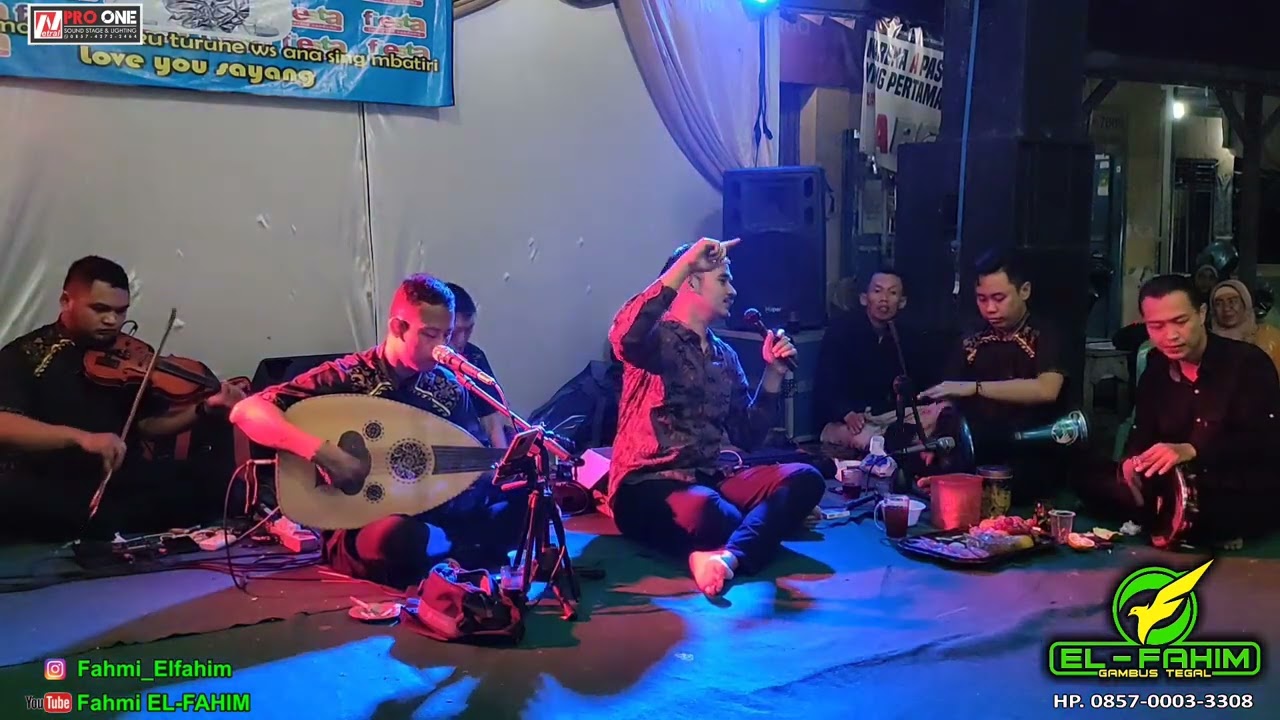 Habib Alwi Mohammad Ft EL-FAHIM Gambus Tegal ( Ghonili )