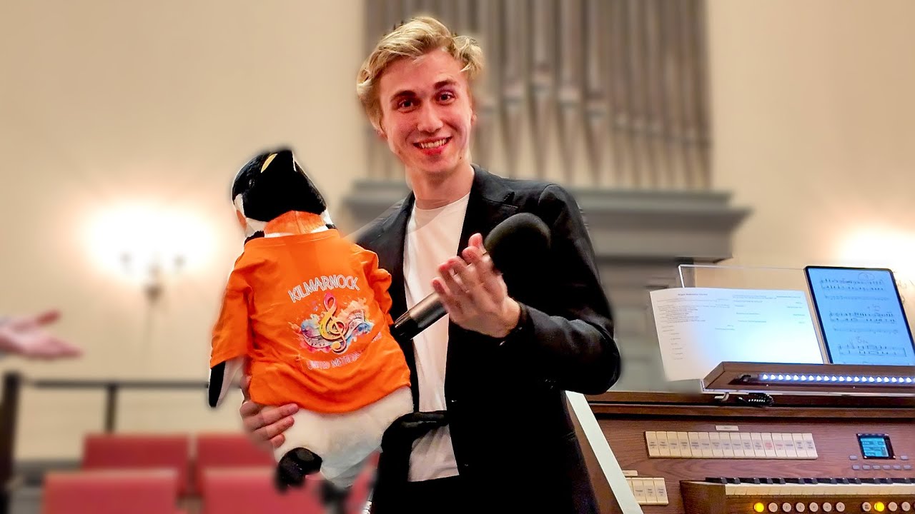 I Played in the Smallest Church… and Got a Giant Penguin 🐧