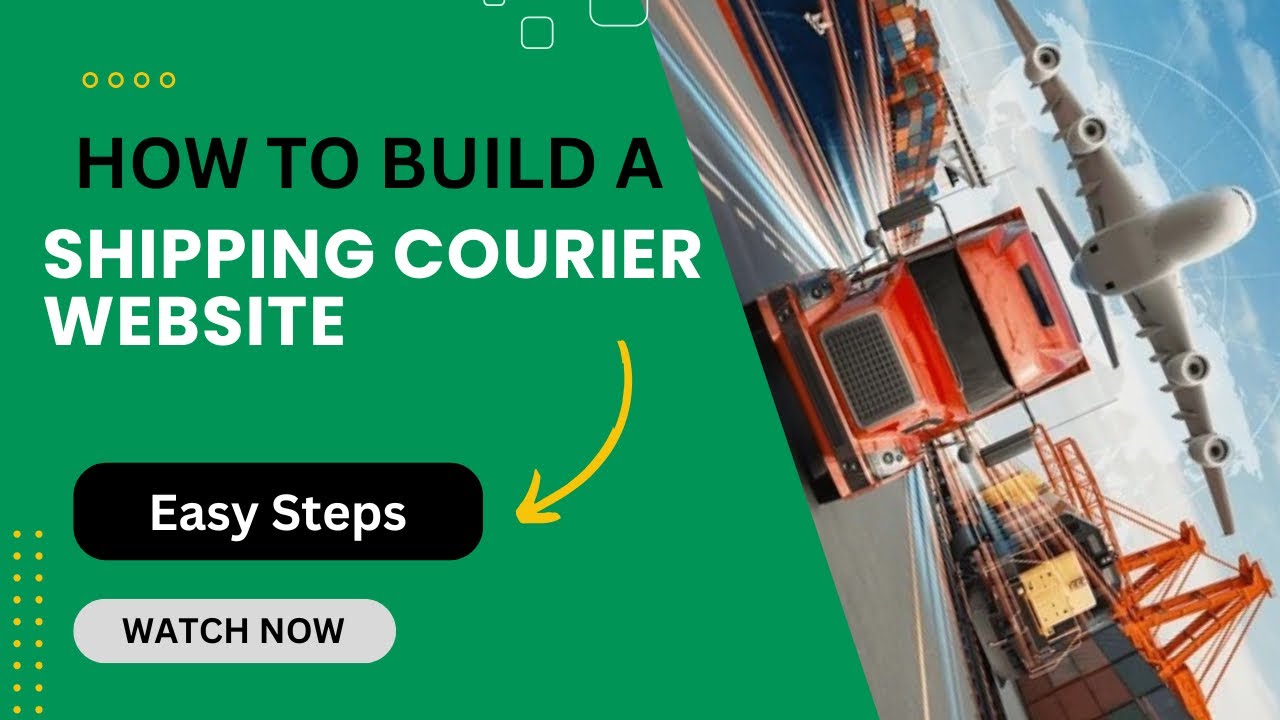How to Build a Shipping Courier Website | Hosted on HostHike