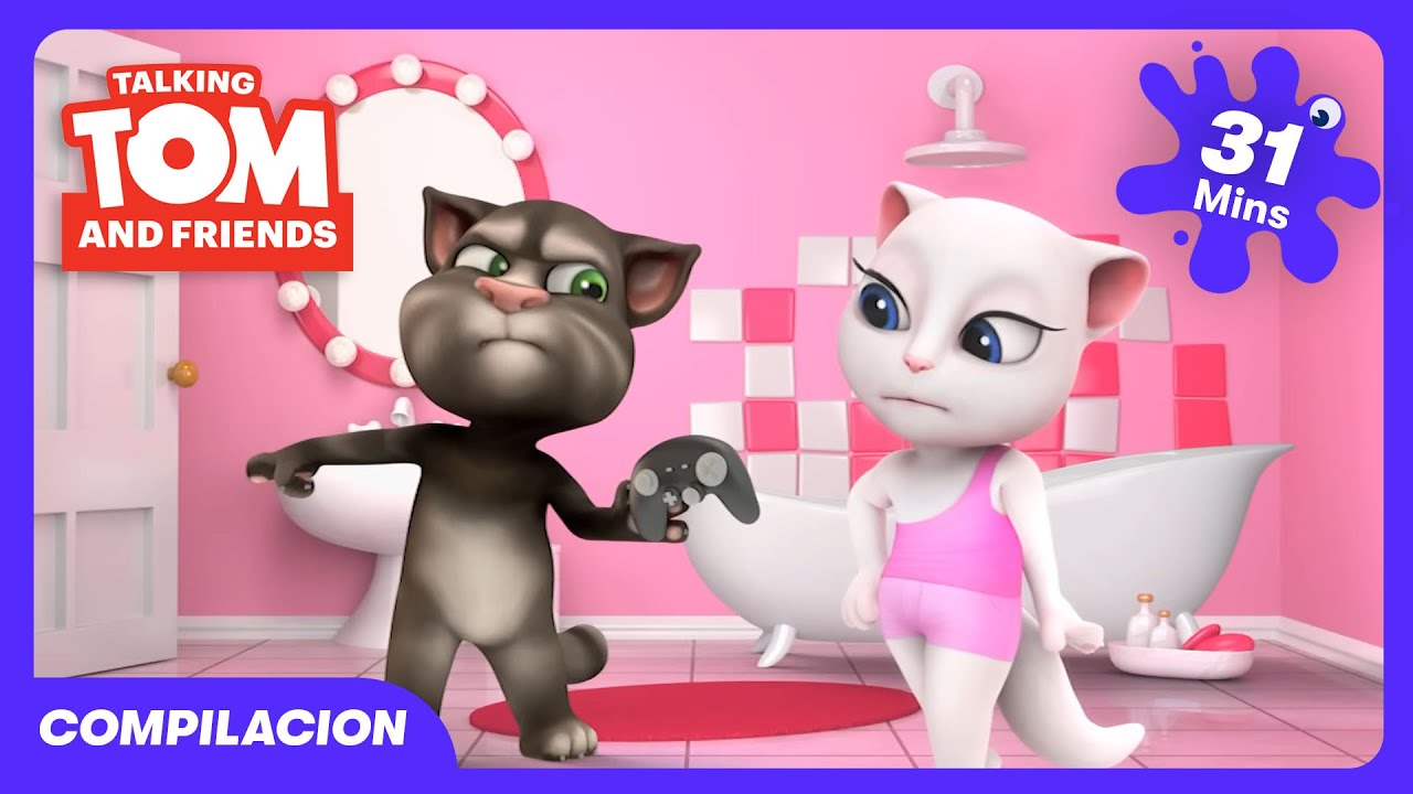 Talking Tom - ¡Súper Succión Sorpresa! | WildBrain Niños