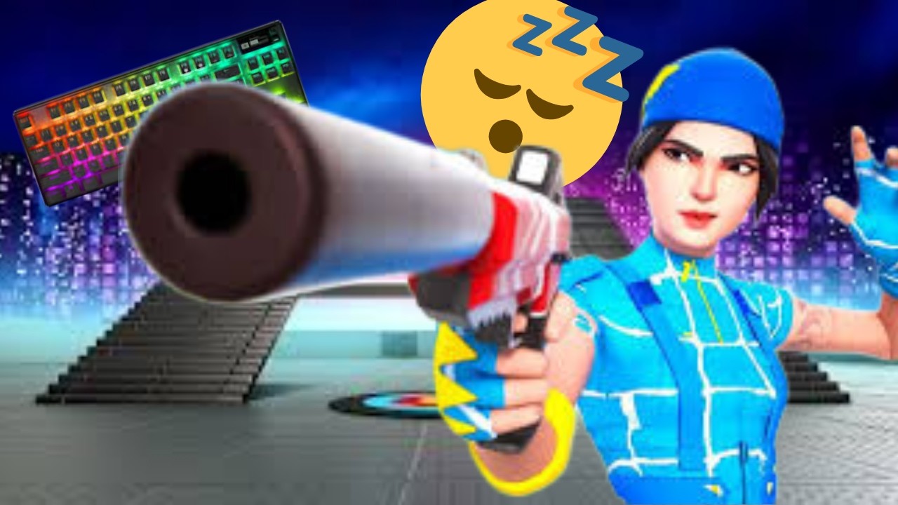 FORTNITE PIECE CONTROl ASMR | 4K 360 FPS ⌨️🖱️😴