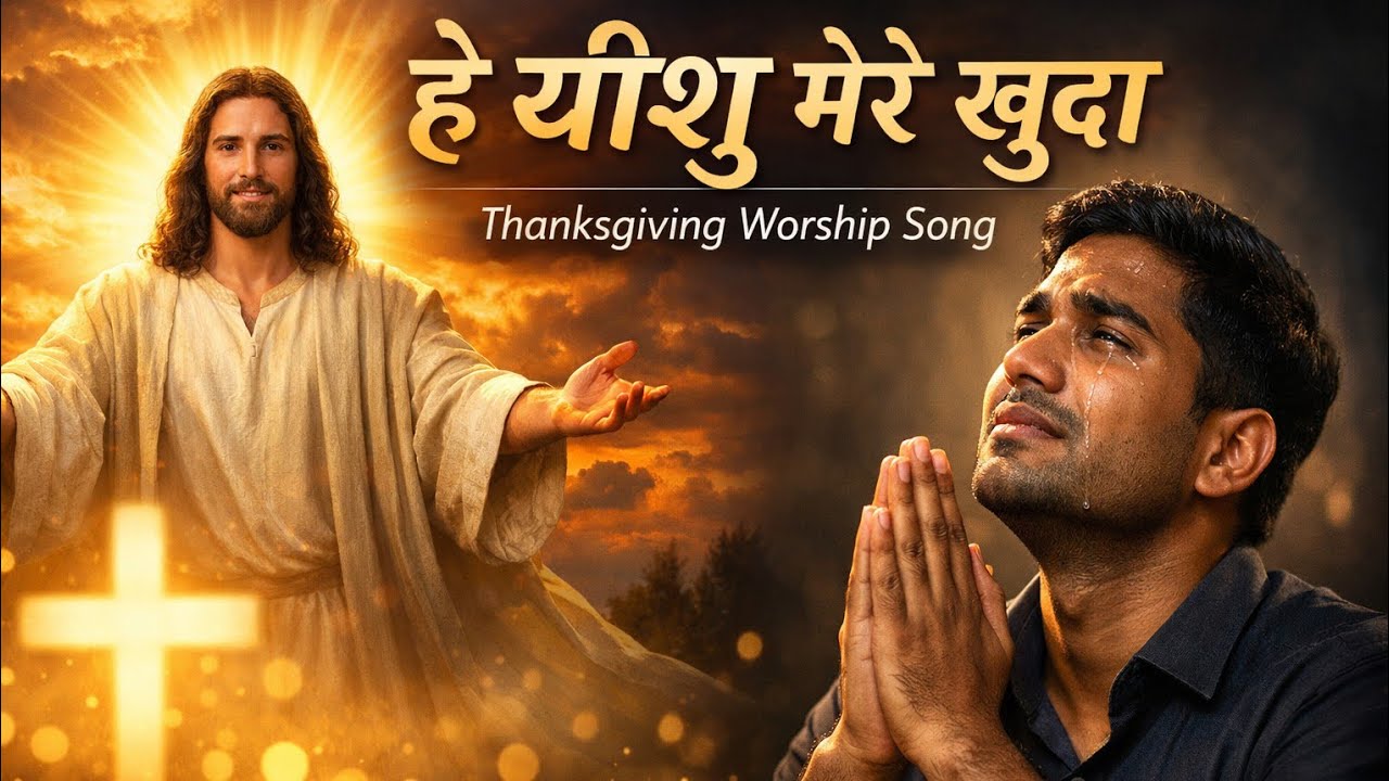 हे यीशु मेरे खुदा | Thanksgiving Worship Song | हिंदी आराधना गीत | @CrossLightWorship-e6b
