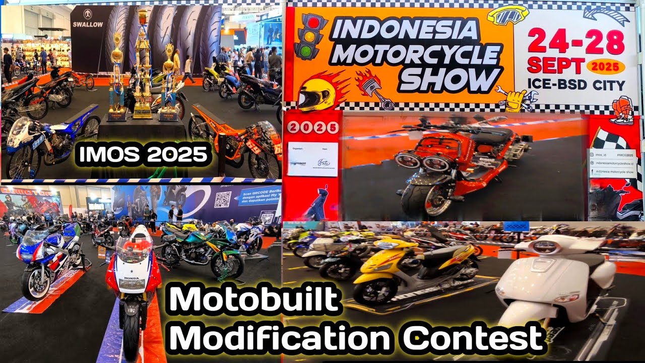 Motobuilt Modification Contest Indonesia Motorcyle Show #imos2025 