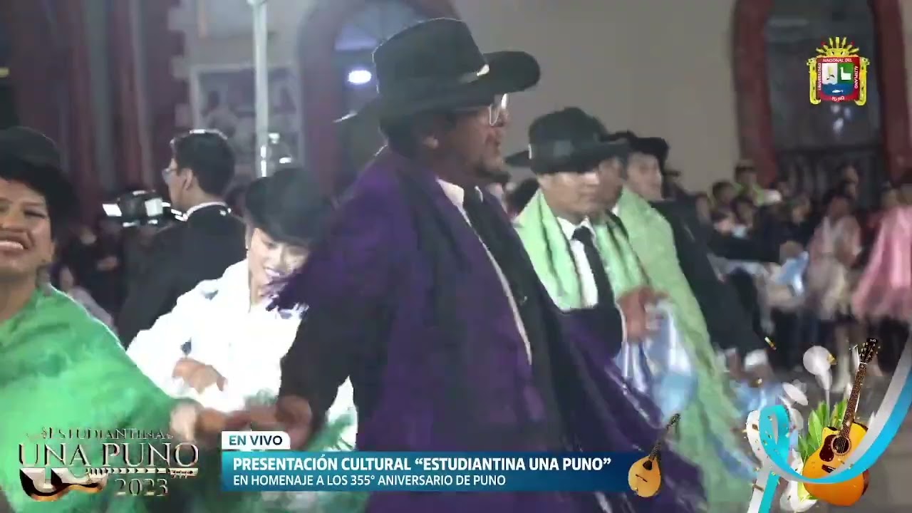 Presentación cultural de la Estudiantina UNA Puno 2023