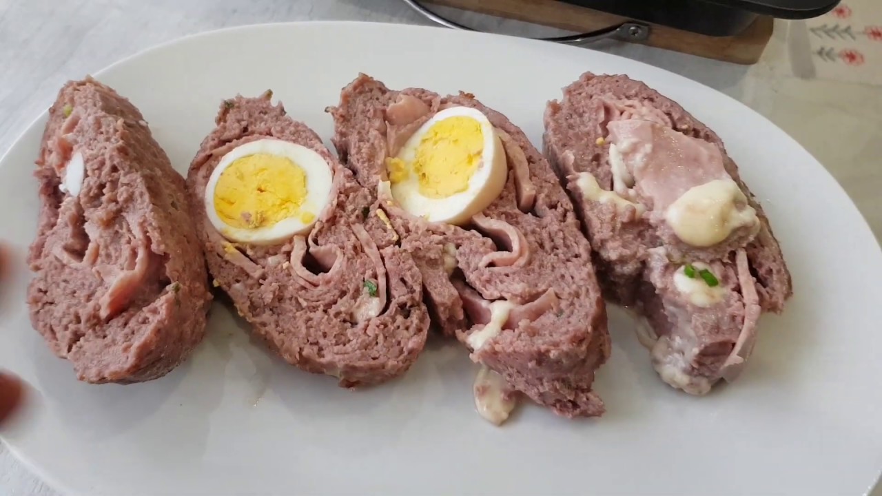 МЯСНОЙ РУЛЕТ ПО РЕЦЕПТУ МАМЫ