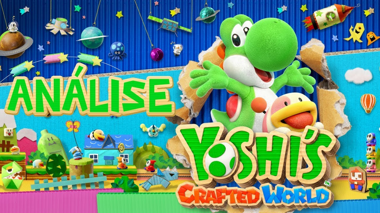 Análise- Yoshi's Crafted World (Switch)